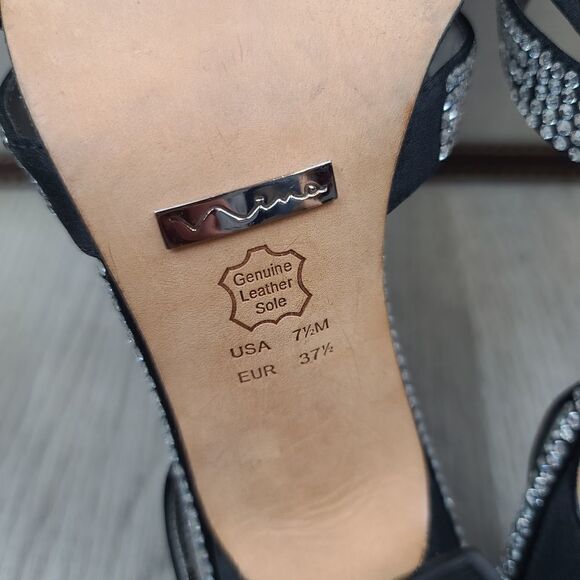 NWOB Nina Ricci Sling-Back Sandals size 7.5 - Picture 9 of 11